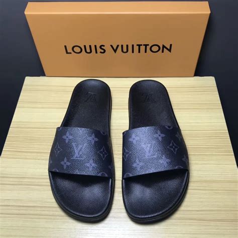 lv flip flops mens|louis vuitton slippers.